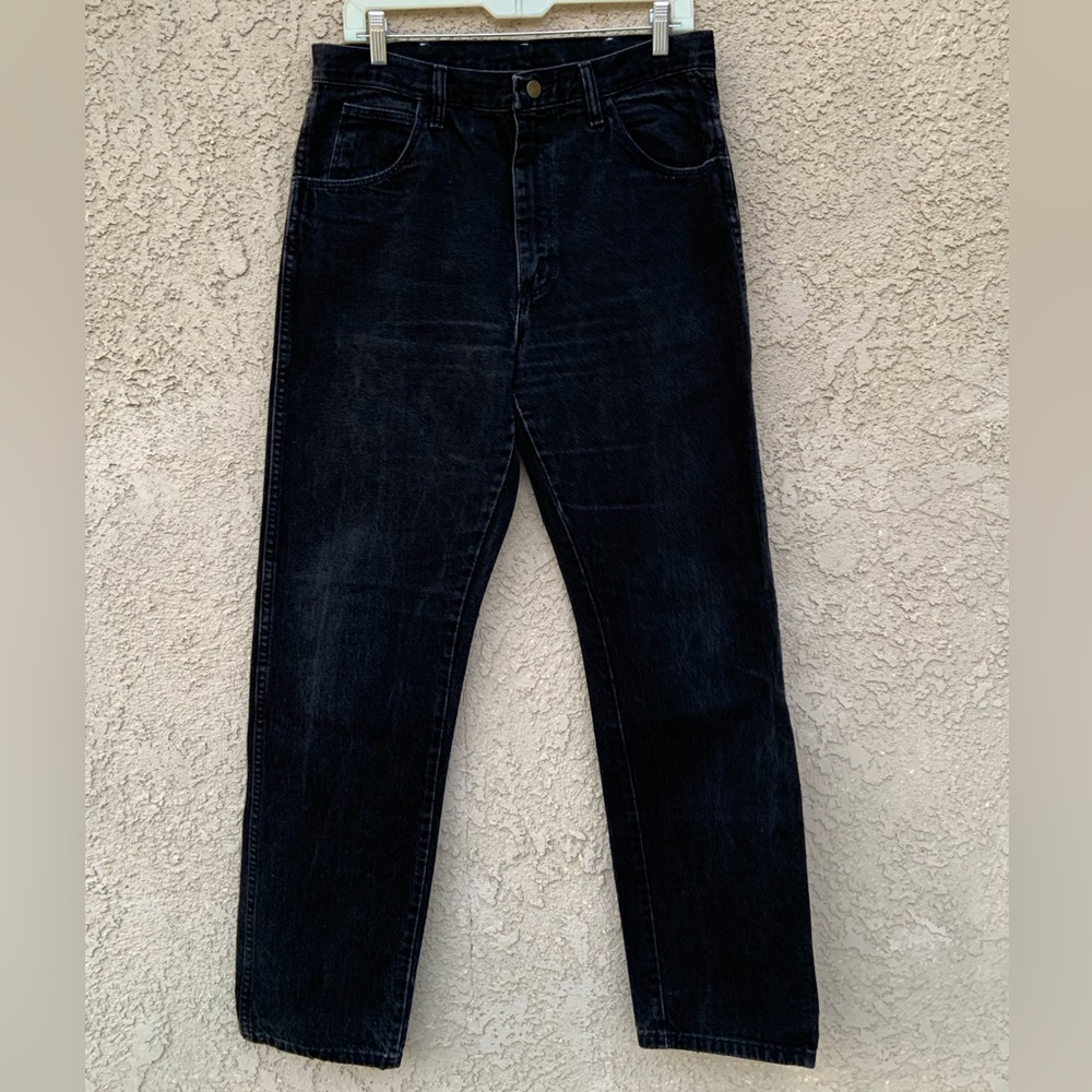 GUC Legendary Gold Men’s Black Straight Leg Jeans - Size 34/34